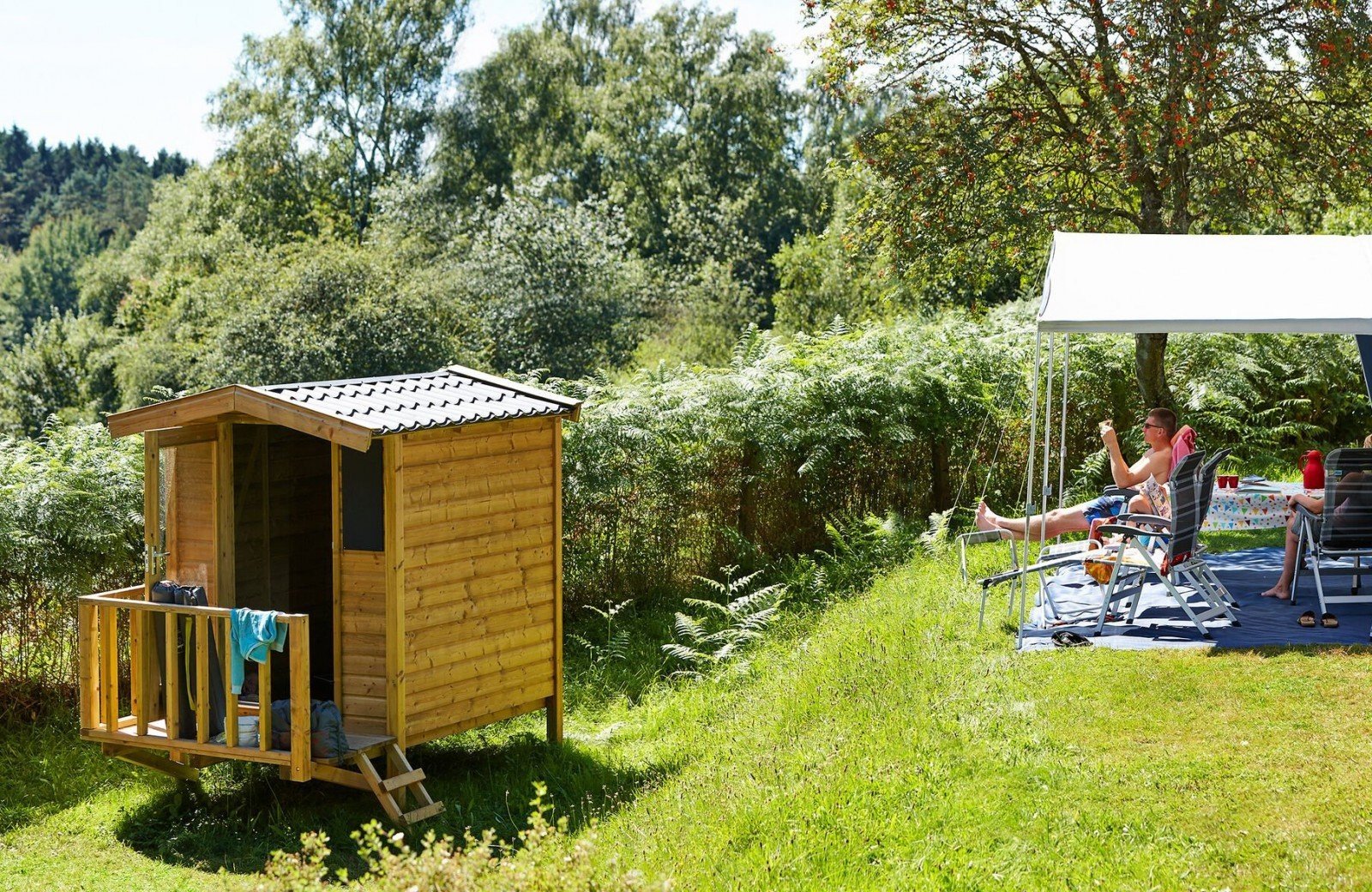 Acb kampeerplaatsen rangerhut 1