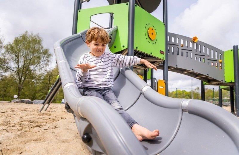 Camping bertrix glijbaan