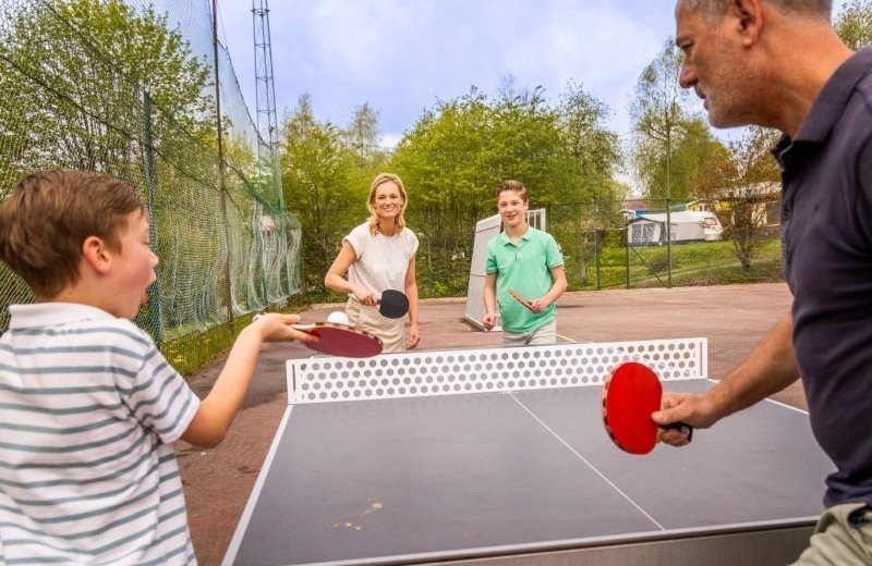 Camping bertrix tafeltennis