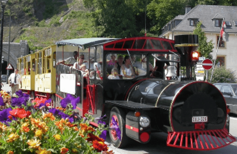 Tourist train of Bouillon