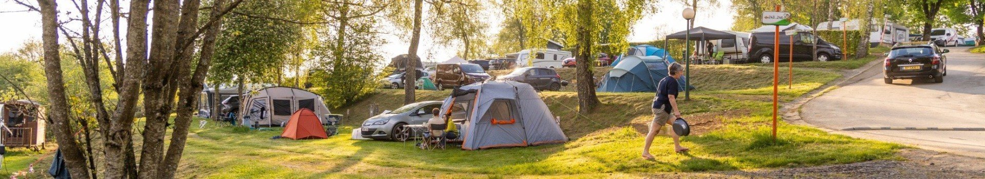 Kamperen in de ardennen camping