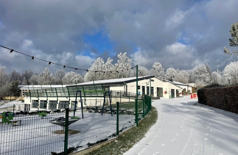 Winter at the campsite